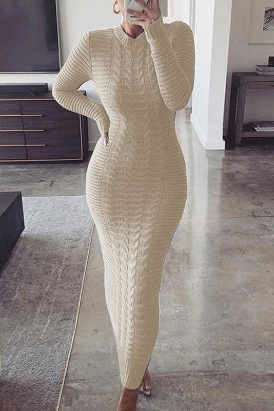 champagne sweater dress Nanette Lepore Women's Size L Pleated Champagne Skirt Sweater Dress