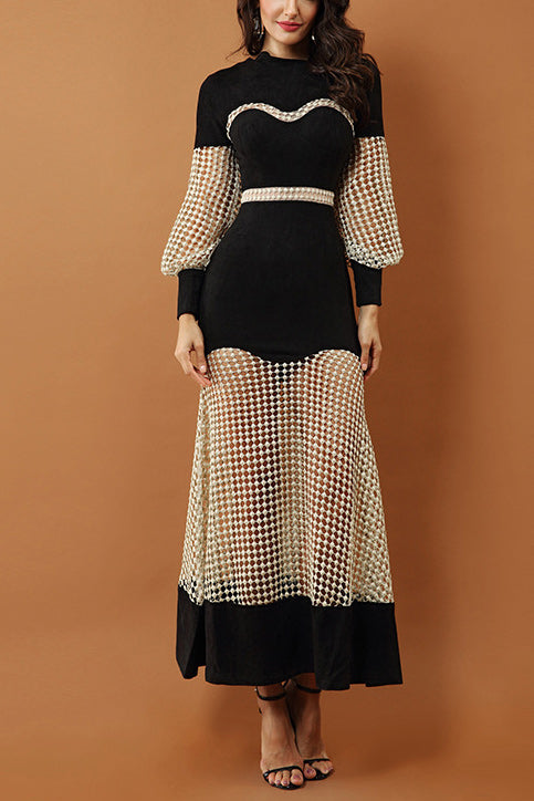 Crochet Hollow See Through Prom Dress Mislish Crochet Hollow See Through Prom Dress Mislish