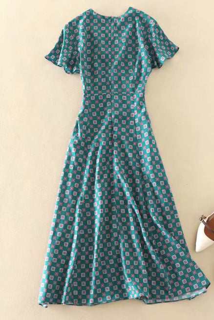 kate middleton short sleeve dress Kate Middleton Short Sleeves Purple Dress Wimbledon 2024