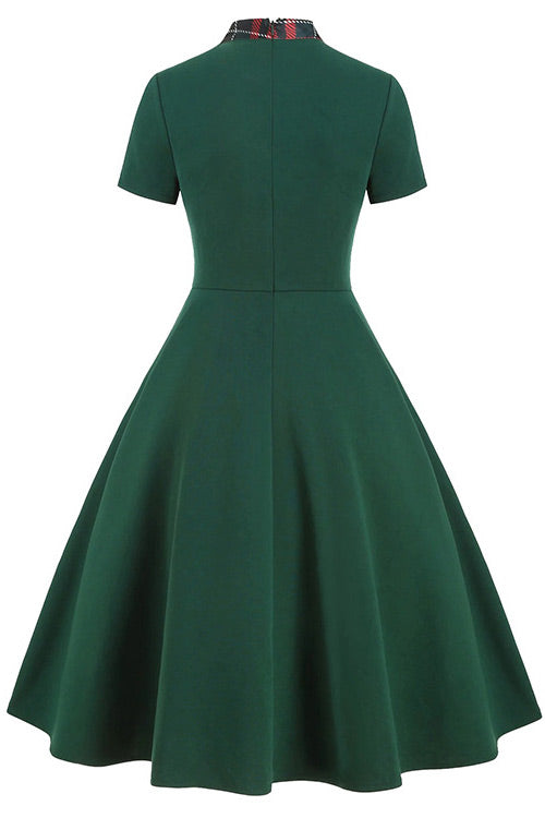 Knee Length Black A-Line Graduation Dress Mislish Knee Length Black A-Line Graduation Dress Mislish
