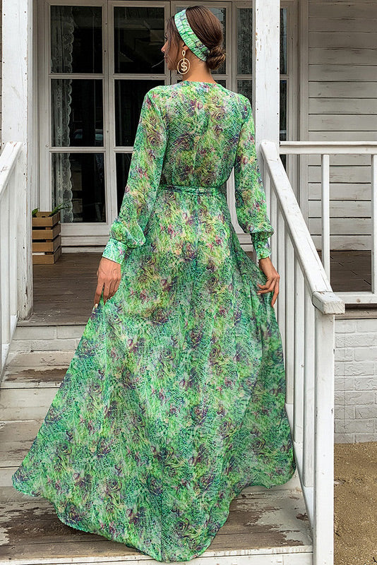 Sexy Green See Through Long Sleeve Dress Mislish Sexy Green See Through Long Sleeve Dress Mislish