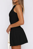 New Backless Mini Sleeveless Party Dress