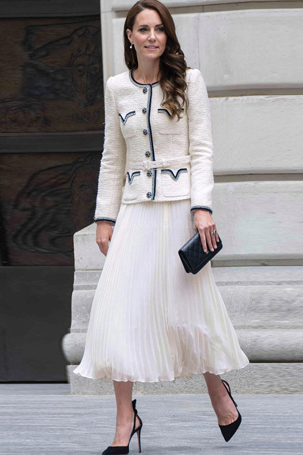 Ivory Fashion Two Pieces Inspired By Kate Middleton
