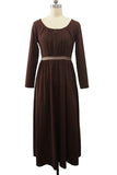 Keira Knightley Chocolate Inspired Dress In Pride and Prejudice