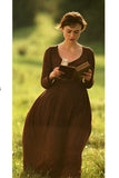 Keira Knightley Chocolate Inspired Dress In Pride and Prejudice