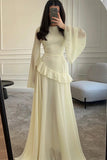  Slim Fit Long Sleeve Dress