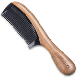 No-static Wooden Fine Tooth Hair Comb - Mislish