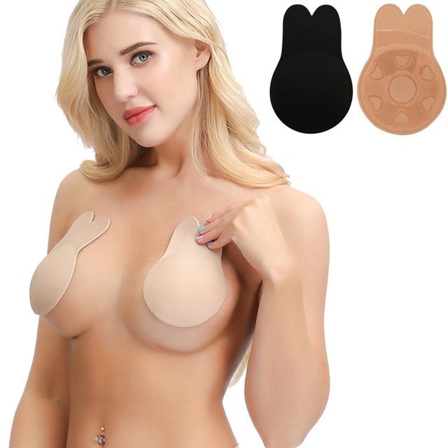 Strapless Invisible Sticky Silicone Adhesive Lift Breast Bra - Mislish