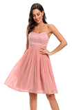 Chic Strapless Fit And Flare Homecoming Dress