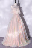 Elegant Off Shoulder A-Line Prom Gown Evening Dress