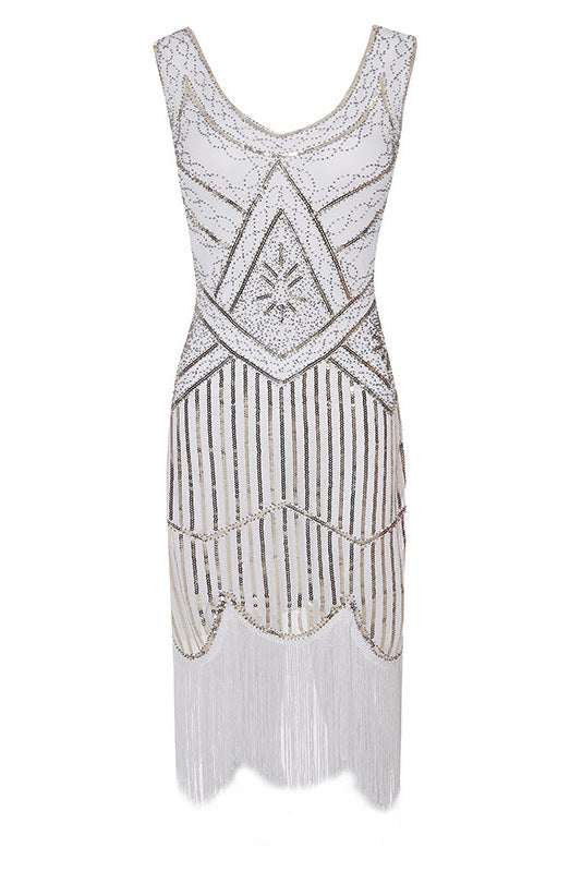 Gold Sequins Bodycon Tassel Party Dress – Mislish