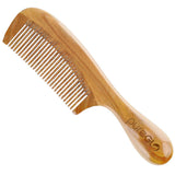 No Static Detangling Handmade Natural Fine Tooth Wooden Comb - Mislish