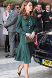 Kate Middleton Green Polka Dot Dress