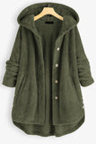 Plus Size Women's Winter Hooded Coat