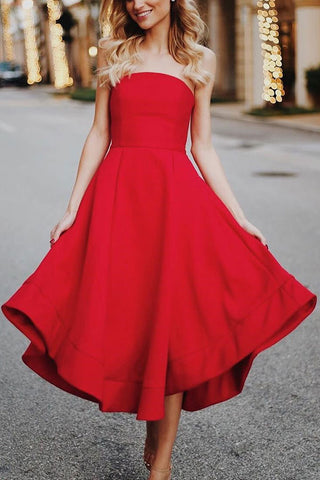 products/Red_V-neck_Strapless_A-line_Dress_2.jpg