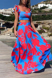 Sexy A-Line Sleeveless Beach Maxi Dress