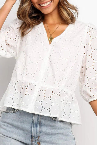 products/V-neck_Single_Breasted_Blouse_3.jpg