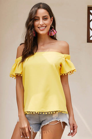 products/Yellow-Off-the-shoulder-Fringed-Hem-Blouse.jpg